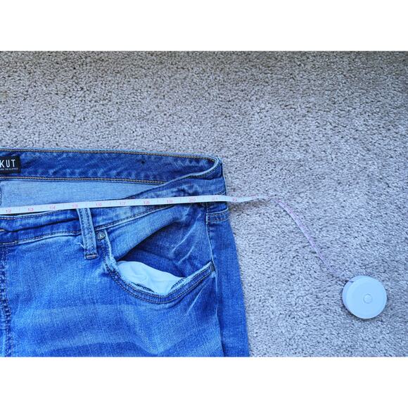 Kut From The Kloth Donna High Rise Ankle Skinny Jeans Plus Size 24 W Classic 25" - Picture 8 of 10